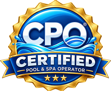 CPO Certified Pool & Spa Operator badge